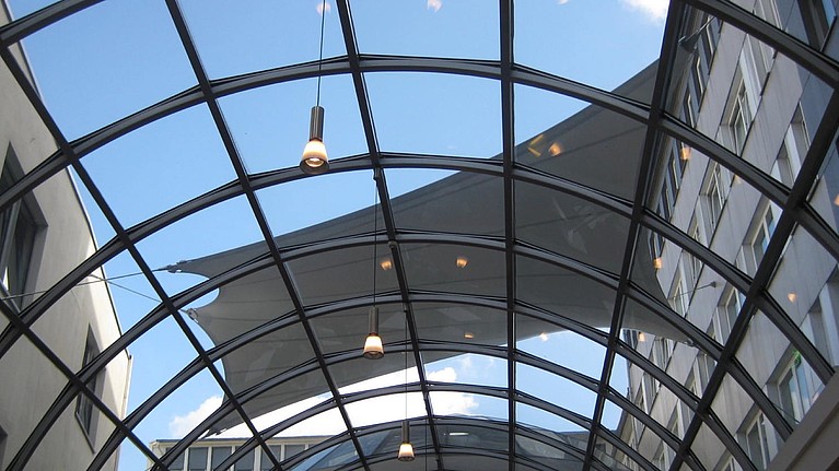 Sonnensegel Kröpckepassage